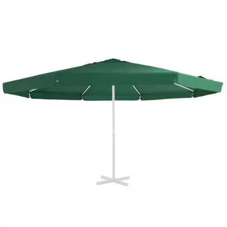  Pânză de schimb umbrelă de soare de grădină, verde, 500 cm