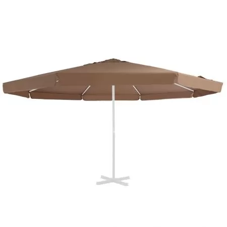  Pânză de schimb umbrelă de soare de exterior nisipiu 500 cm