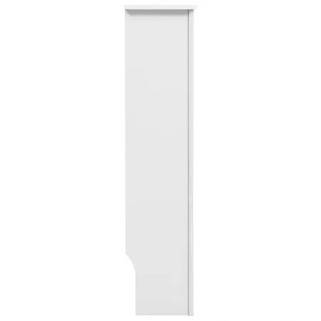 Set 2 bucati masti de calorifer, alb, 112 x 19 x 81.5 cm, sipci orizontale
