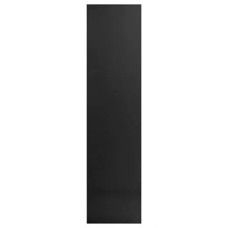 Șifonier, negru foarte lucios, 50 x 50 x 200 cm, PAL