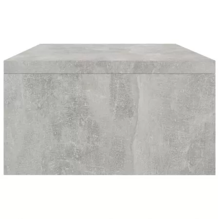 Suport monitor, gri beton, 42 x 24 x 13 cm, PAL