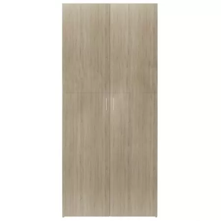  Pantofar, stejar sonoma, 80x35,5x180 cm, lemn prelucrat