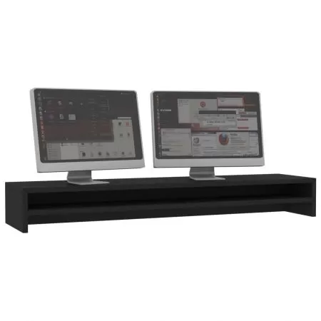 Suport monitor, negru, 100 x 24 x 13 cm, PAL