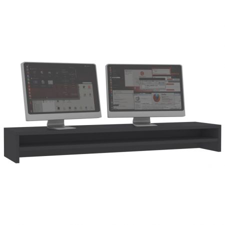 Suport monitor, gri, 100 x 24 x 13 cm, PAL