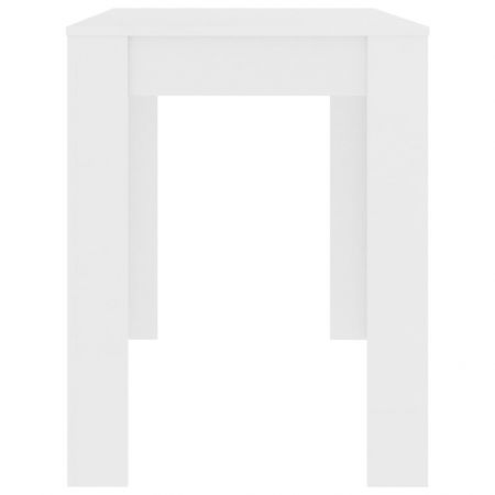Masa de bucatarie, alb, 60 cm
