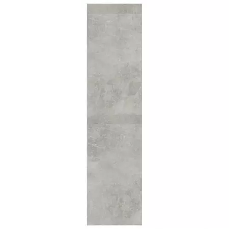 Șifonier cu sertare, gri beton, 50 x 50 x 200 cm, PAL