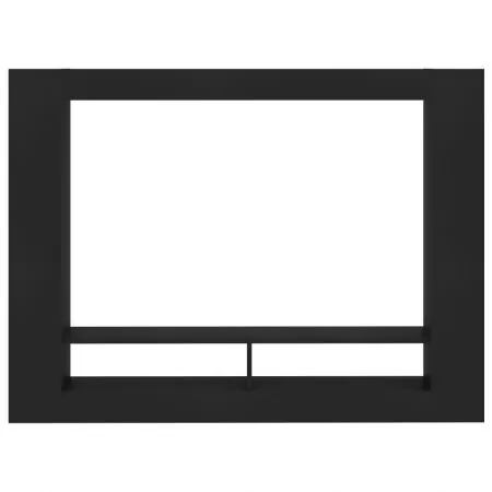 Comoda TV, negru, 152 x 22 x 113 cm