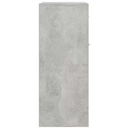 Servanta, gri beton, 60 x 30 x 75 cm