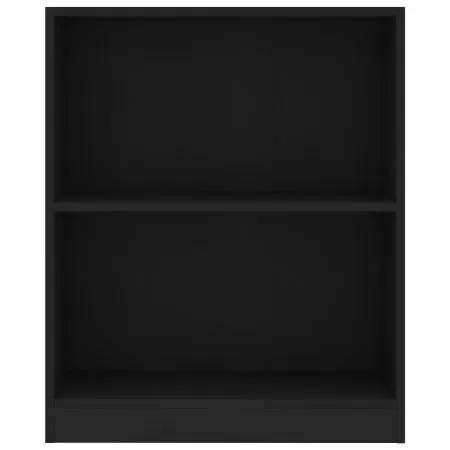 Biblioteca, negru, 60 x 24 x 74.5 cm