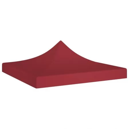  Acoperiș pentru cort de petrecere, vișiniu, 3x3 m, 270 g/m²