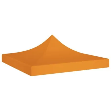Acoperis pentru cort de petrecere portocaliu, portocaliu, 2 x 2 m