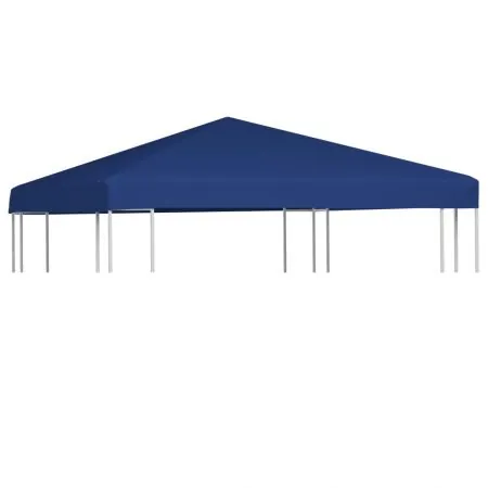  Acoperiș de pavilion, 310 g/m², albastru, 3 x 3 m