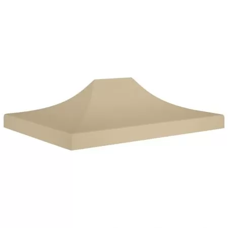  Acoperiș pentru cort de petrecere, bej, 4,5 x 3 m, 270 g/m²