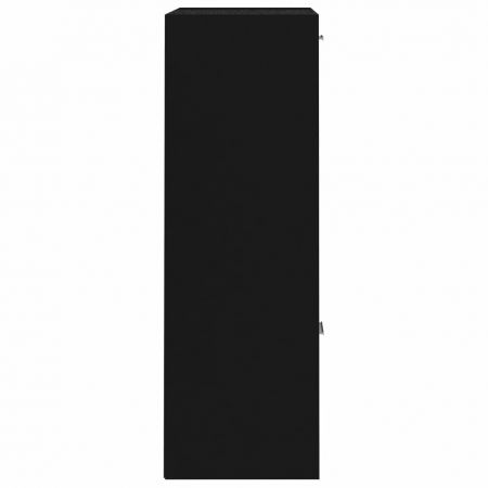 Dulap de depozitare, negru, 60 x 29.5 x 90 cm, PAL