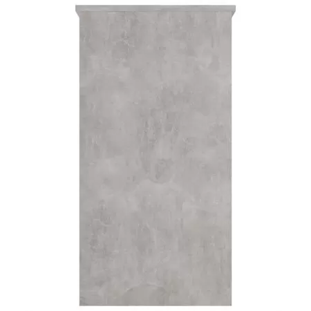 Birou, gri beton, 80 x 40 x 75 cm