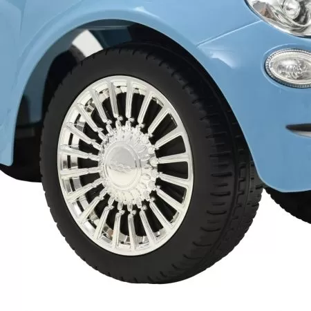 Masinuta fara pedale Fiat 500 albastru, albastru