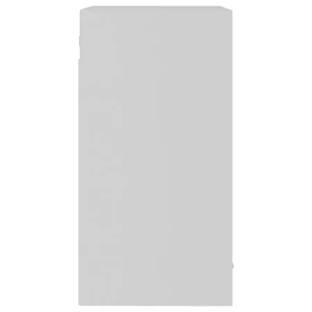 Dulap de sticla suspendat, alb, 40 x 31 x 60 cm