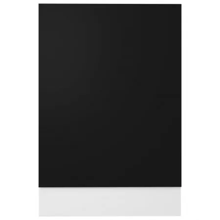 Panou masina de spalat vase, negru, 45 x 3 x 67 cm