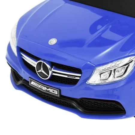 Masinuta pentru primii pasi Mercedes-Benz C63. albastru, albastru