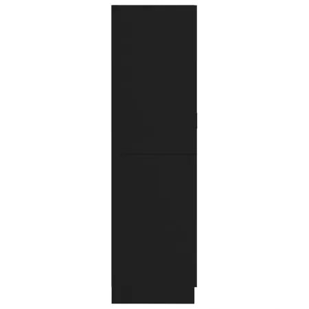 Șifonier, negru, 82,5x51,5x180 cm, PAL