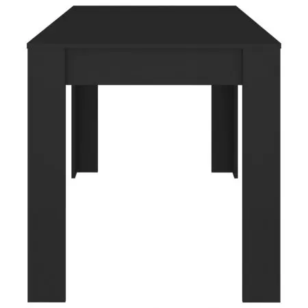 Masa de bucatarie, negru, 74.5 x 76 cm