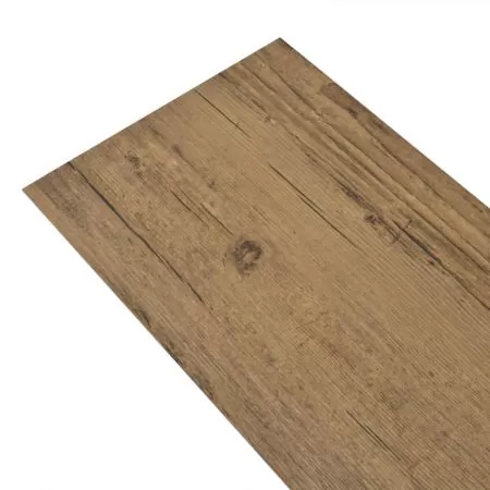 Placi de pardoseala, lemn de nuc maro, 4.46 m²