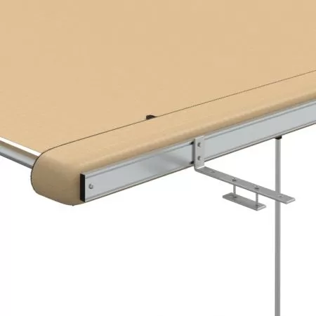 Copertina pentru camping & rulote, bej, 3 x 2 x 2.15 m