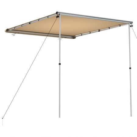 Copertina pentru camping & rulote, bej, 2.4 x 2.5 x 2.15 m