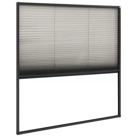 Ecran insecte pentru ferestre, antracit, 120 x 120 cm