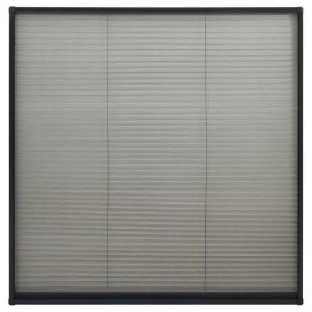 Ecran insecte pentru ferestre, antracit, 120 x 120 cm