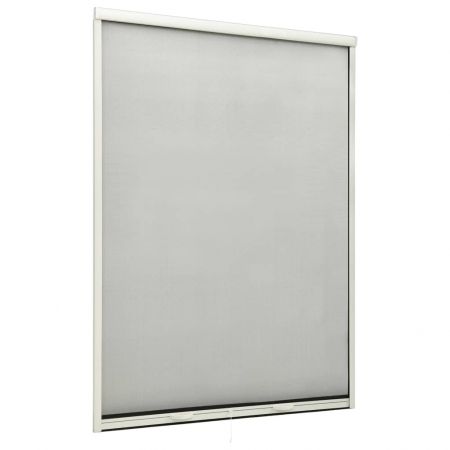 Plasa insecte tip rulou pentru ferestre, alb, 110 x 170 cm