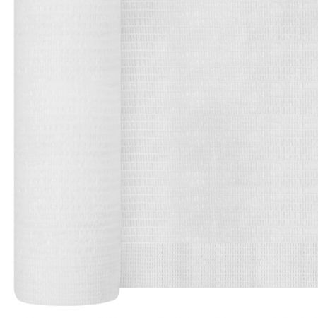 Plasa protectie intimitate, alb, 1.5 x 50 m 75 g/m²