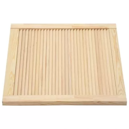Ușă lamelară, 39,5x49,4 cm, lemn masiv de pin