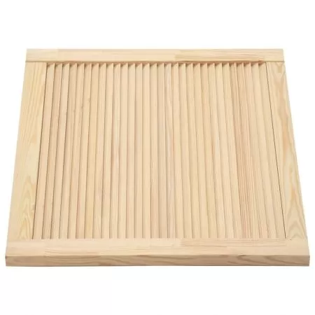 Ușă lamelară, 39,5x59,4 cm, lemn masiv de pin