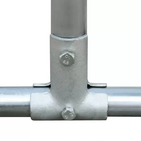 Cotet de gaini pentru exterior, argintiu, 2 x 2 x 1.92 m