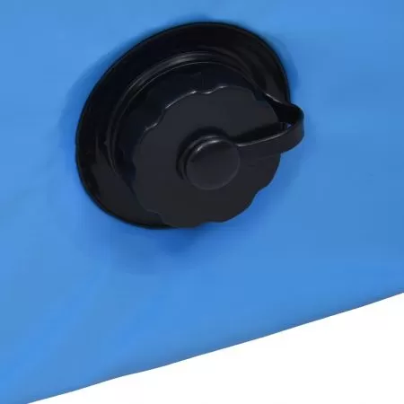 Piscina pentru caini pliabila, albastru, 160 x 30 cm