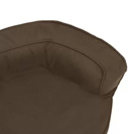 Saltea ergonomica pat de caini, maro, 60 x 42 cm