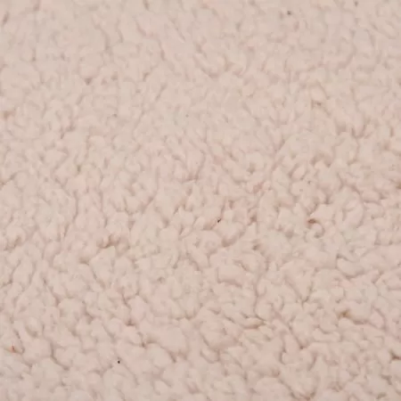 Saltea ergonomica pat de caini maro aspect in /fleece, maro si crem, 60 x 42 cm