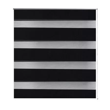 Jaluzea model zebra 80 x 150 cm, negru, 80 x 150 cm