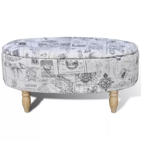 Taburet Otoman Model Oval