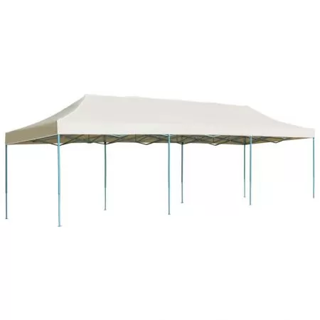  Cort de petrecere pliabil, crem, 3 x 9 m