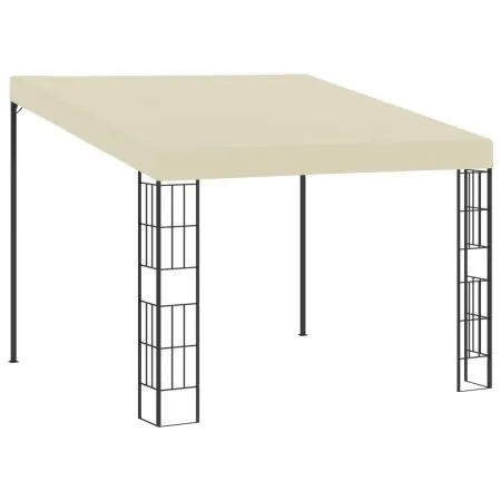  Pavilion de perete, crem, 3 x 3 m, material textil