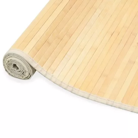 Covor din bambus, maro deschis, 160 x 230 cm