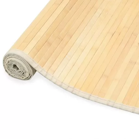 Covor din bambus, maro deschis, 150 x 200 cm
