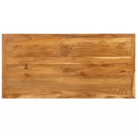 Masa de bar din lemn masiv de tec reciclat 120 x 58 x 106 cm, maro, 120 x 58 x 106 cm