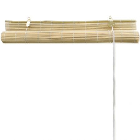 Jaluzea Bambus, maro deschis, 80 x 220 cm