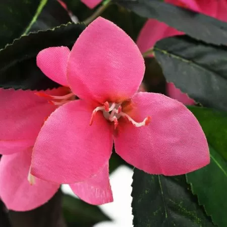 Planta artificiala Rododendron cu ghiveci, roz