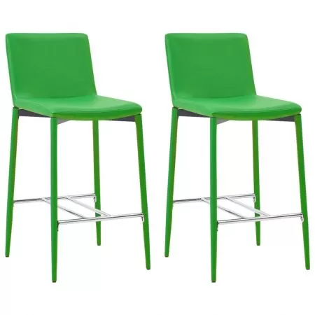 Set mobilier de bar, 5 piese, verde, 120 x 60 x 110 cm