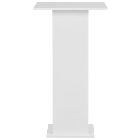 Masa de bar, alb, 60 x 110 cm