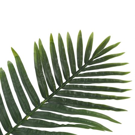 Set 5 bucati frunze artificiale de palmier, verde, 95 cm